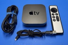 Apple TV 4K 2nd Generation Digital Media Streamer A2169 32GB with Remote & Cords