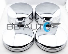 Chrome Wheel Center Hub Caps Set Of 4 For 2003-2017 Dodge Ram 3500 1-ton Dually