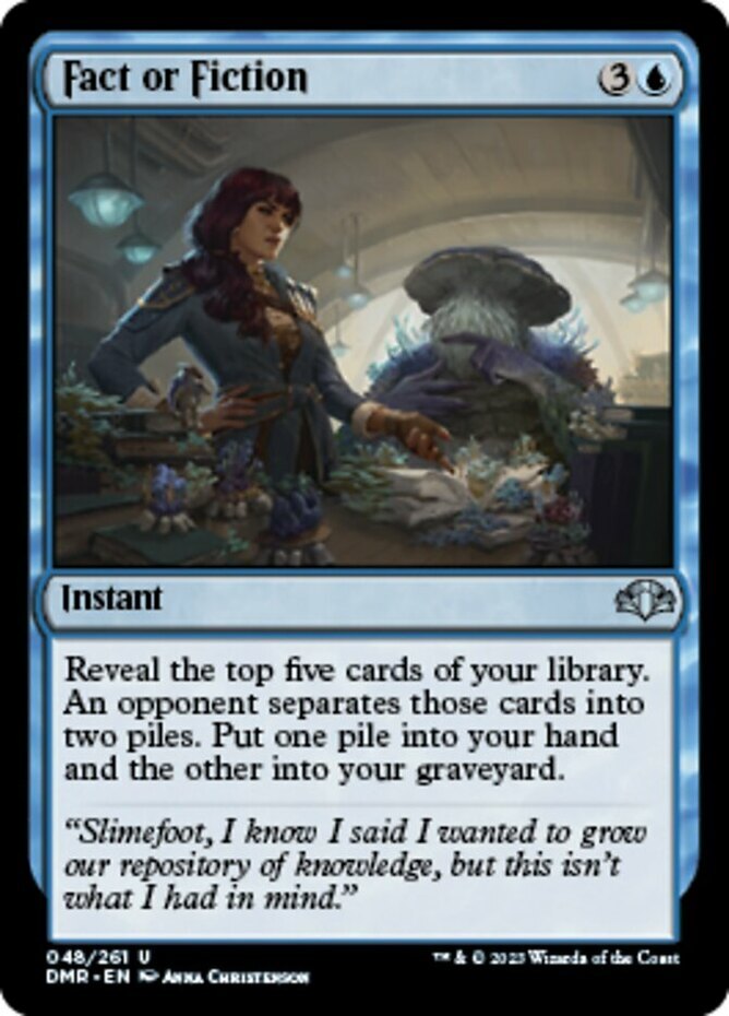 MTG Fact or Fiction NM-Mint Dominaria Remastered