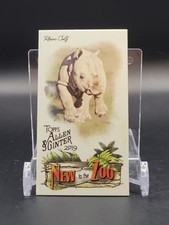 2019 Topps Allen & Ginter #NTTZ-4 Rhino Calf New to the Zoo