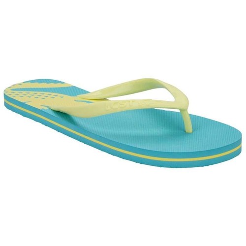 blue lacoste flip flops