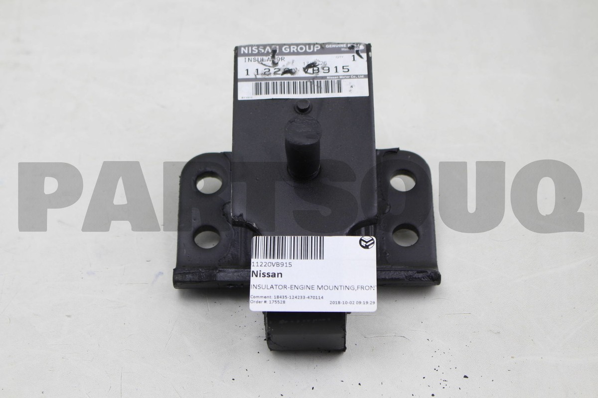 ぽぽん1120ページ 11220VB915 Genuine Nissan INSULATOR-ENGINE MOUNTING,FRONT