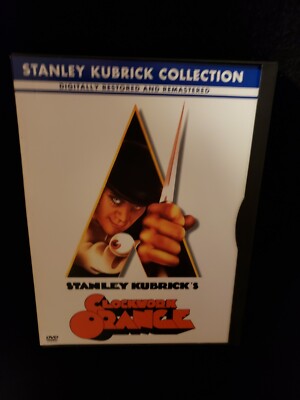 A Clockwork Orange Stanley Kubric Widescreen Malcolm McDowell DVD
