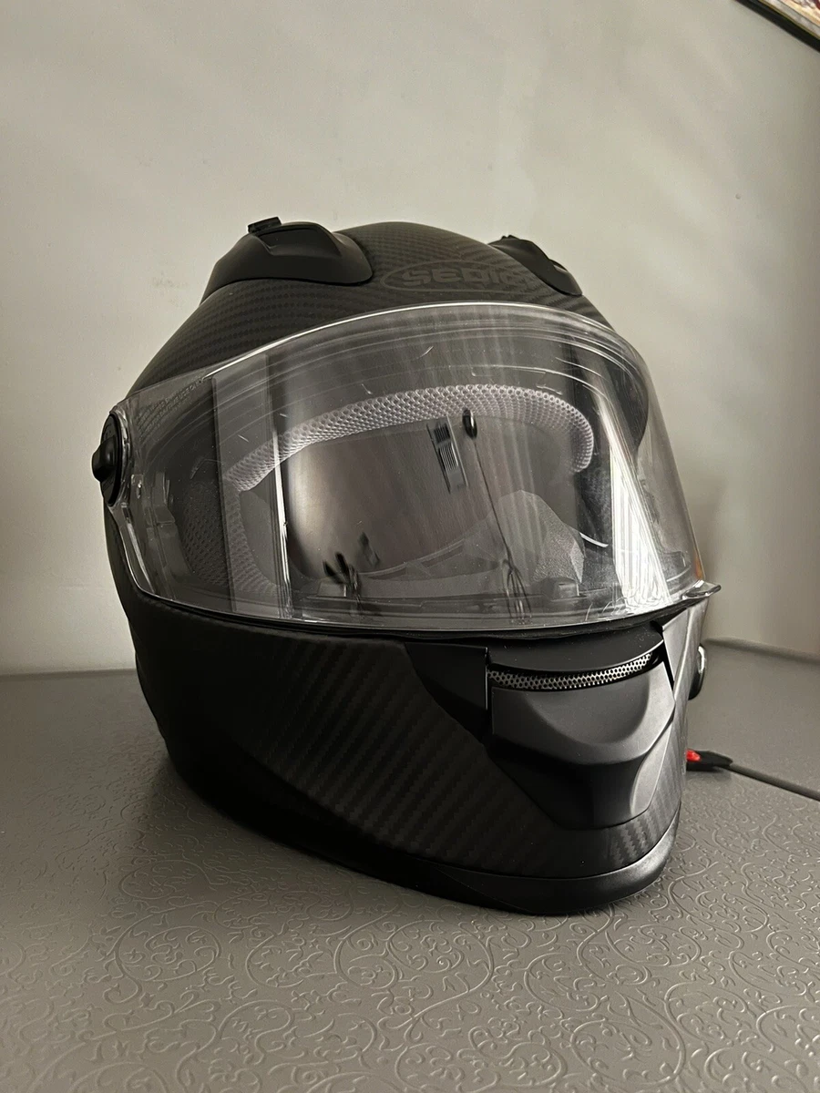 Sedici Strada Gen I Motorcycle Helmet w Bluetooth Headset Size 7 5 8