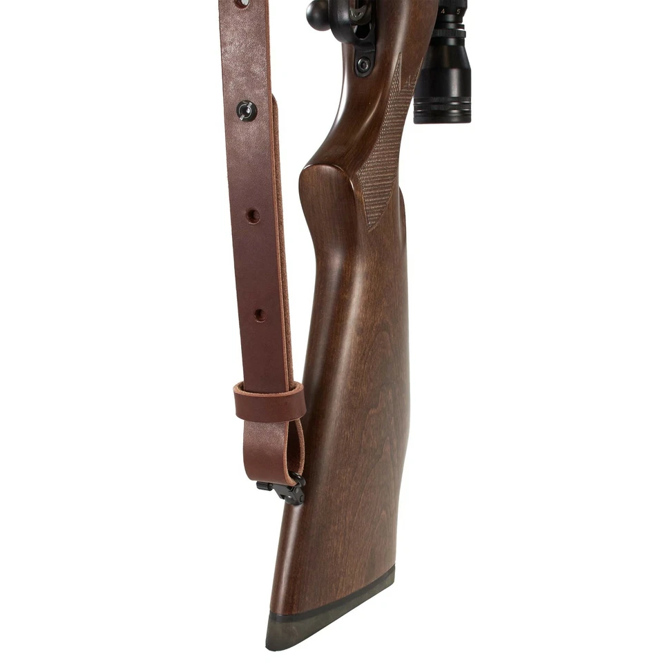 The Hunter -1" Wide Leather Rifle Sling, by Nohma Leather - Image 3 of 4