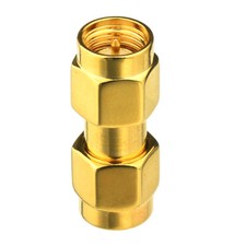 10x Wireless Antenna Adapter SMA male To SMA male plug RF Coaxial Connector