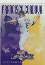 FRANCISCO CORDOVA /100 DONRUSS CRUSADE PURPLE PITTSBURGH PIRATES #89 1998 98