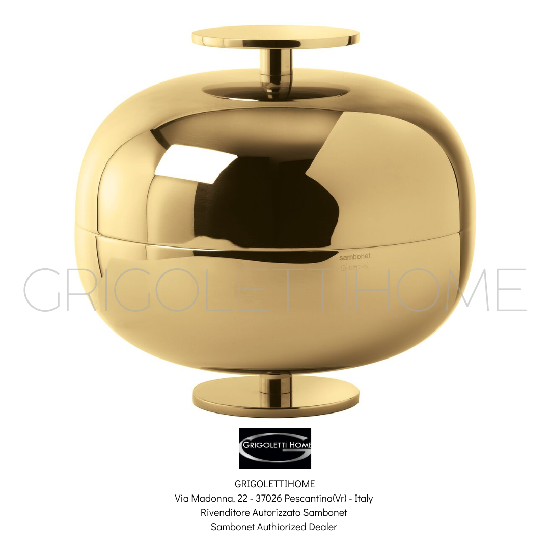 Sambonet - Centerpiece/Fruit bowl - Pvd Gold - Gio Ponti - Retailer