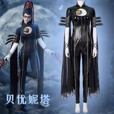 Bayonetta Cosplay Costume Bodysuit Cosplay Tights Women Party Suit Dress Uniform