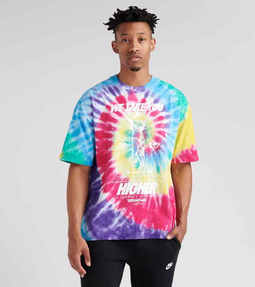 nike tie dye mens shirt