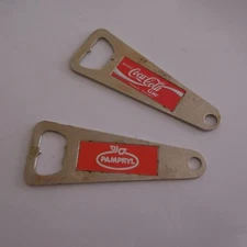2 COCA-COLA PAMPRYL Art Deco Design XXe Vintage PN France N3039 Decapsulators
