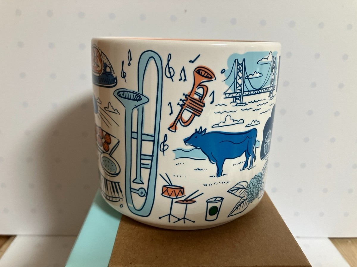 Kobe Japan Starbucks coffee Cup Mug 14oz Been There Series NEW