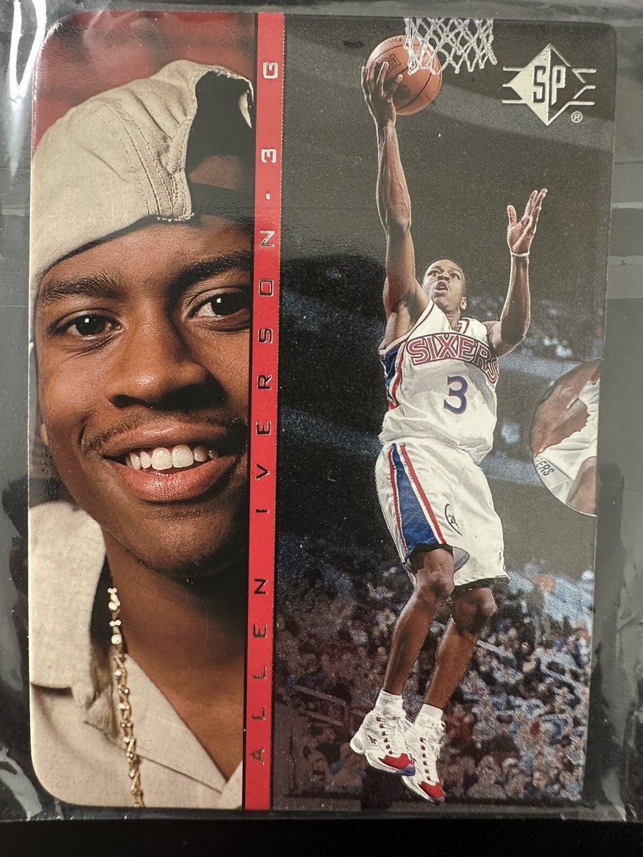1996-97 SP Inside Info Allen Iverson #IN5 RC Rookie Insert 
