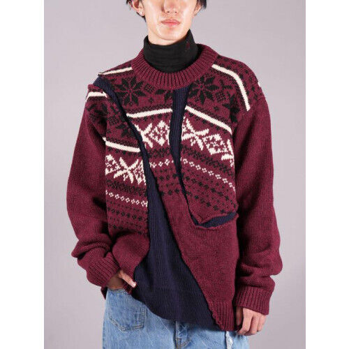 YUKI HASHIMOTO Patchworked Ski Jumper | eBay YUKI HASHIMOTO Patchworked Ski Jumper | eBay