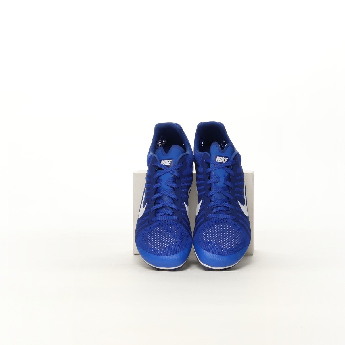 New NIB Mens Nike Zoom D White/Blue Track‎ and Field Spiked Running Shoes 12.5 M Nike Adults main image 3