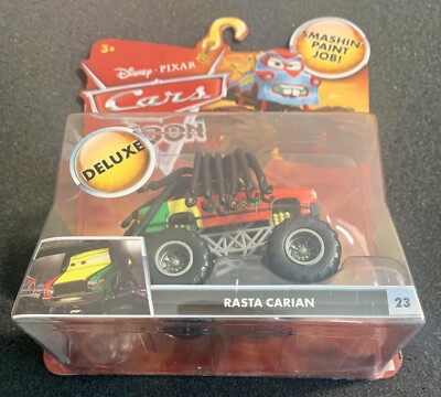 Disney Pixar Cars Toon Mattel Deluxe #23 Rasta Carian Monster