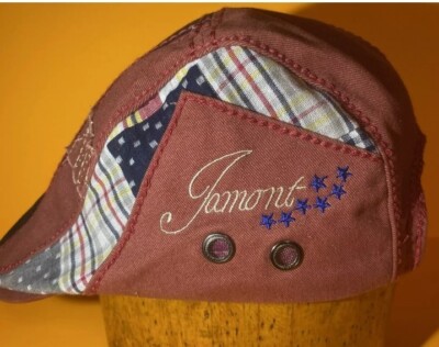Jamont Cap Slider Cabbie Newsboy Beret Golf Baseball Patchwork