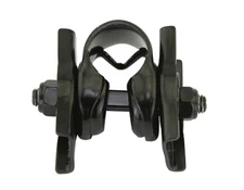 Universal Bike Bicycle Saddle Clamp for Cruiser, M.T.B. Fixie Road Bikes Black.
