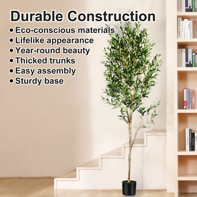Faux Realistic Olive Trees Artificial Olive Tree For Indoor Living Room Decor