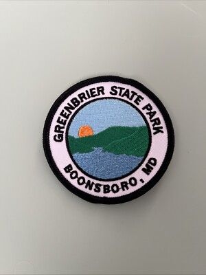 Greenbrier State Park Sew On Patch - Boonsboro, Maryland (Brand New ...