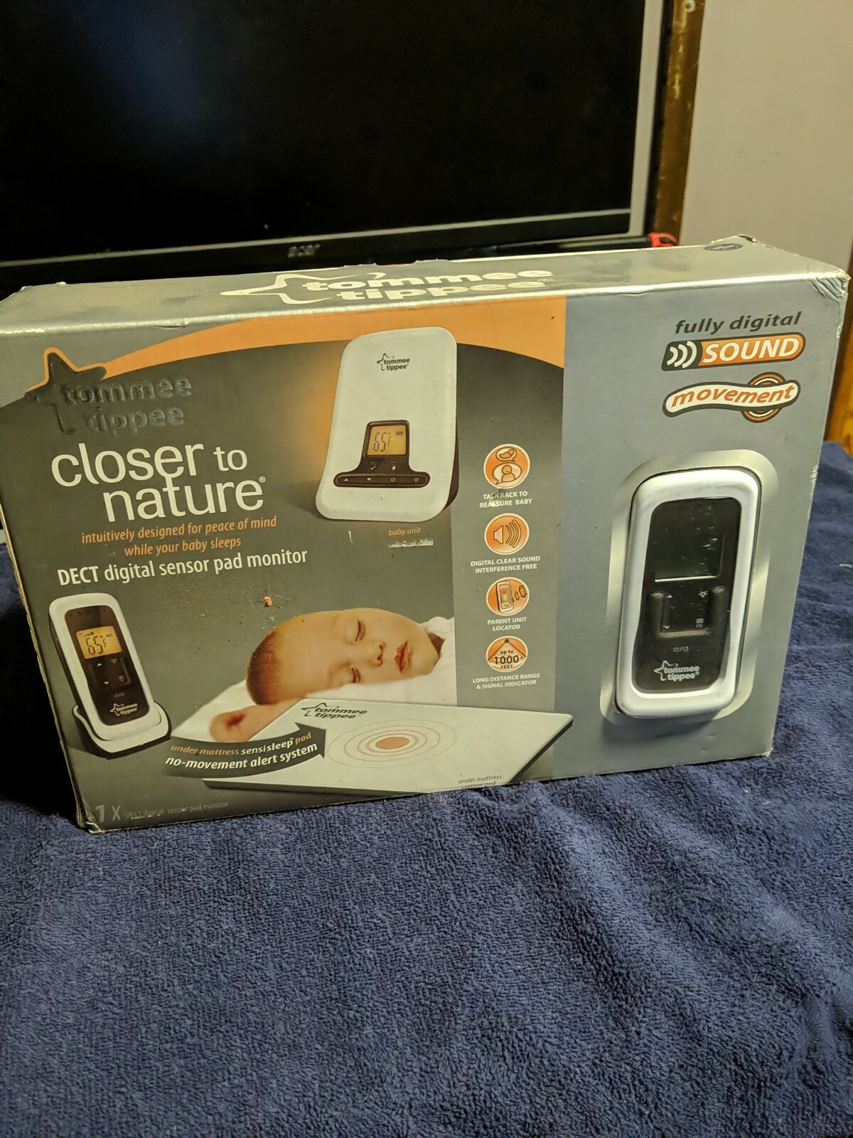 tommee tippee sensor pad monitor