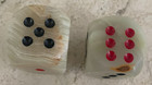 Onyx Marble Dice Hand Carved Dice Office Decor Gift Brand New Pair
