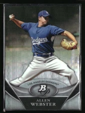 Allen Webster 2011 Bowman Platinum #BPP68 Baseball Card