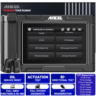 Diesel Pickup Light Truck Diagnostic All System Scanner for Honda/Nissan/Isuzu