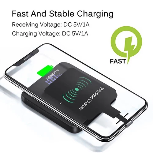 Wireless Adapter Fast Charger Receiver For Samsung Android Type C USB C Micro