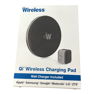 Just Wireless Qi Wireless Charging Pad * Compatible w/ALL Qi Enabled Devices *