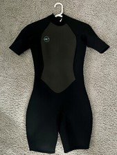 O Neill Wetsuit: Women's 2MM Reactor II Back Zip Short Sleeve Spring Suit