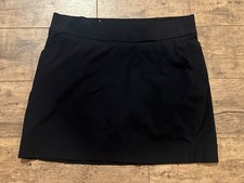 Columbia Women s Skort Large L Black Stretch Hiking Golf Athletic Skirt