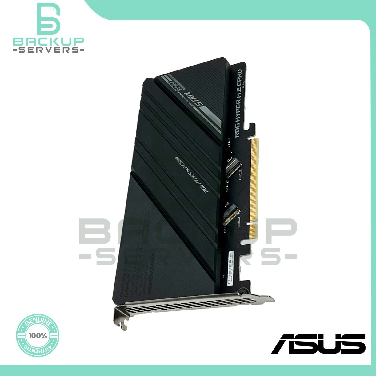 "NEW" ASUS ROG Hyper M.2 PCIe 4.0 NVMe SSD Expansion Card for High-Speed Storage