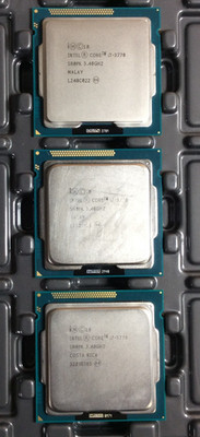 Lot of 3 ~Intel Core i7-3770 @3.40GHz [Quad-Core] CPU Processor (SR0PK) ~TESTED