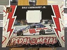 2024 Panini Donruss NASCAR Pedal to the Metal Memorabilia Dale Earnhardt Jr. He…