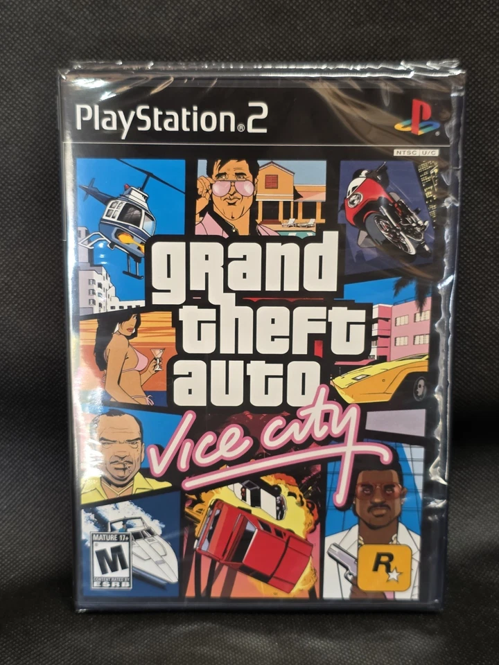 SEALED GTA3 PS2 GAME LOT: Grand Theft + San Andreas + Vice City [Trilogy] - Image 3 of 4