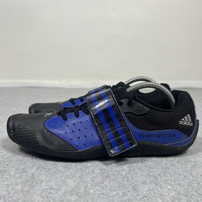 Adidas Throwstar Track and Field Throwing Shoes Men's Size 9.5 Blue Strap