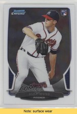2013 Bowman Chrome Alex Wood #14 READ 3e3