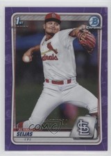2020 Bowman Chrome Prospects Purple Refractor 23/250 Alvaro Seijas #BCP-60 0j8p