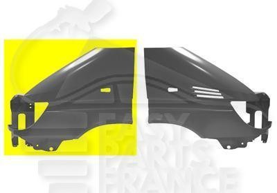 Aile avant-droit avec trou de feu pour réparer un Mercedes Sprinter accidenté ou rouillé
