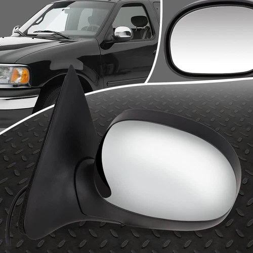 FOR 98-03 FORD F150 F250 OE STYLE POWERED DRIVER LEFT SIDE REAR VIEW DOOR MIRROR