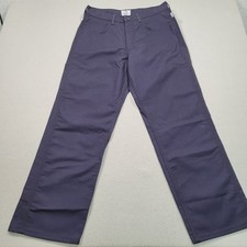 Tyndale Mens FR Flame Resistant Duck Pant Navy Blue W34 L32 K290T USA Made NEW