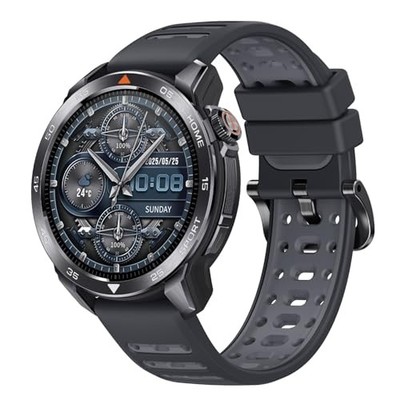  GS Pro2 Running Smartwatch with 1.43'' AMOLED Support 20-Day Battery, Dark Grey