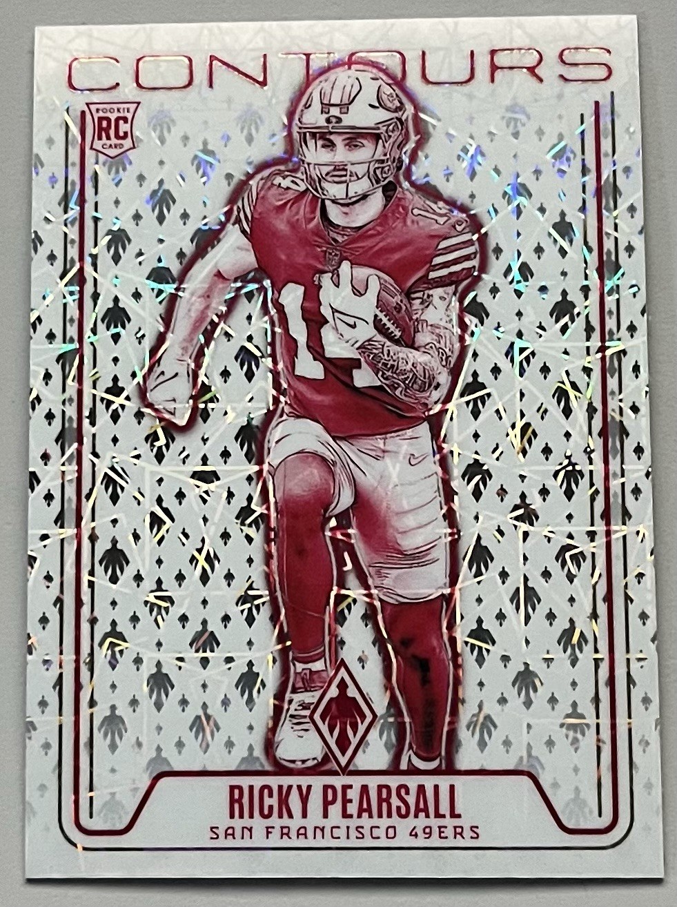 NFL 2024 Panini - Phoenix Football Rookie Lazer Contours Ricky Pearsall #CON-RPL