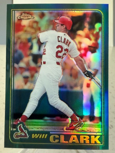 Will Clark [Retrofractor] #81 2001 Topps Chrome card