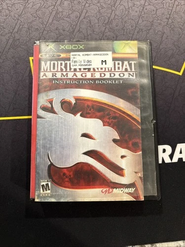 Mortal Kombat: Armageddon OG XBOX Family Video Rental