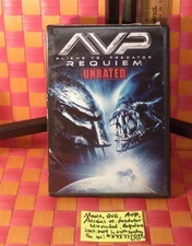 Movie, DVD, AVP, Aliens Vs. Predator, unrated, Requiem, 2007-2008 by 20th Centur