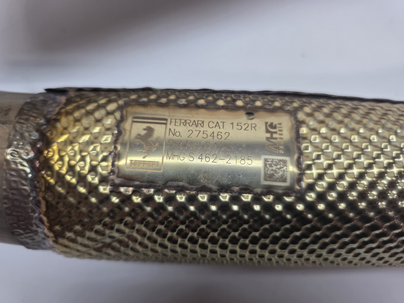 FERRARI F12 812 EXHAUST CATALYTIC SYSTEM LEFT RIGHT OEM 275462 275463