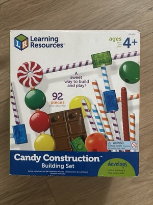 Learning Resources Candy Construction Building Set 92 pc 