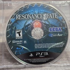Resonance of Fate PS3 (Sony PlayStation 3, 2010) Disc Only Tested Working